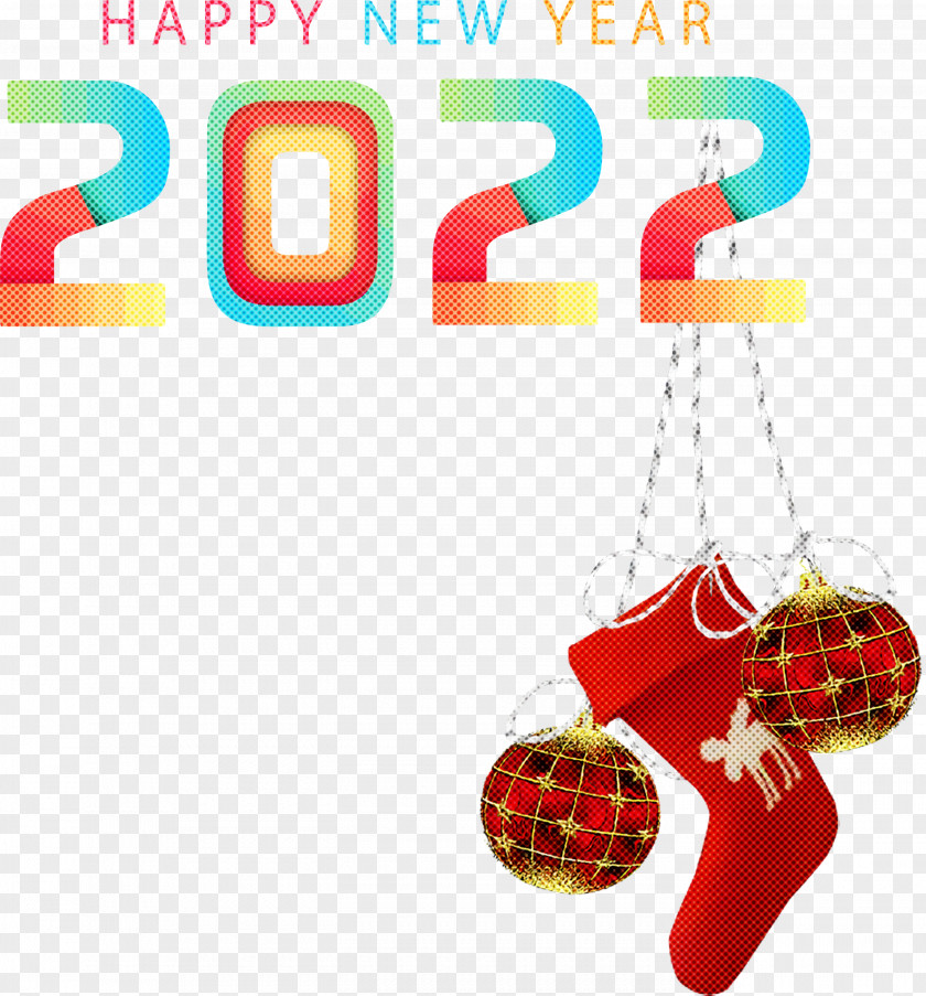 2022 Happy New Year PNG