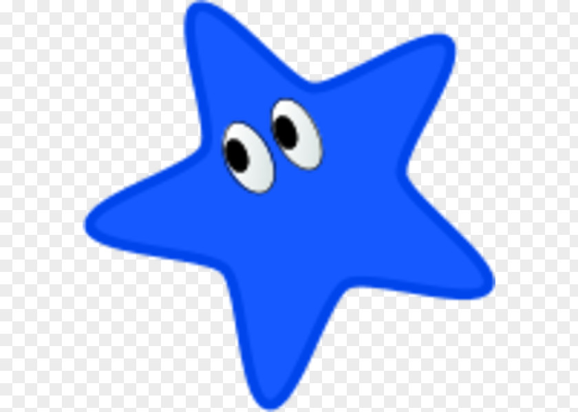 Color Star Cliparts Blue Cartoon Clip Art PNG