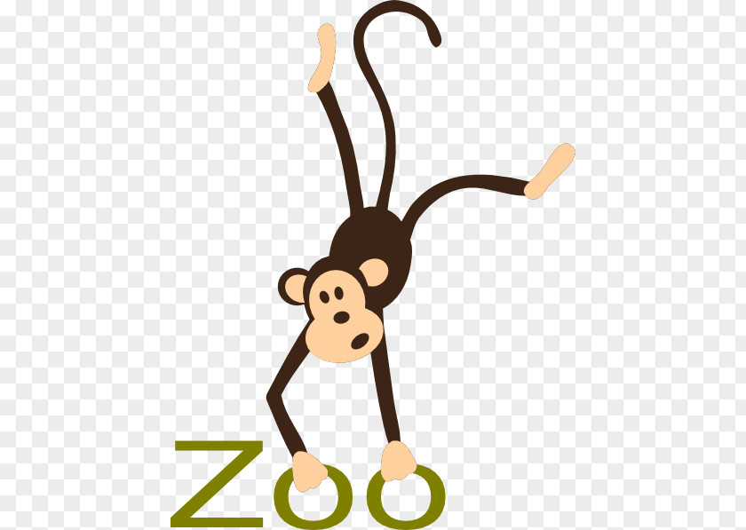 Free Zoo Animals Clipart Monkey Content Drawing Royalty-free Clip Art PNG