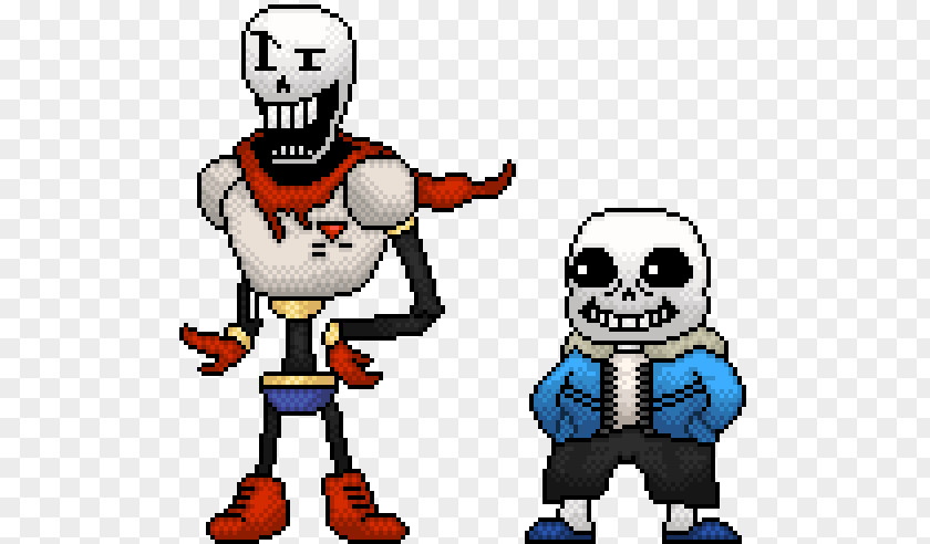 Papyrus Pixel Art Undertale Sprite PNG