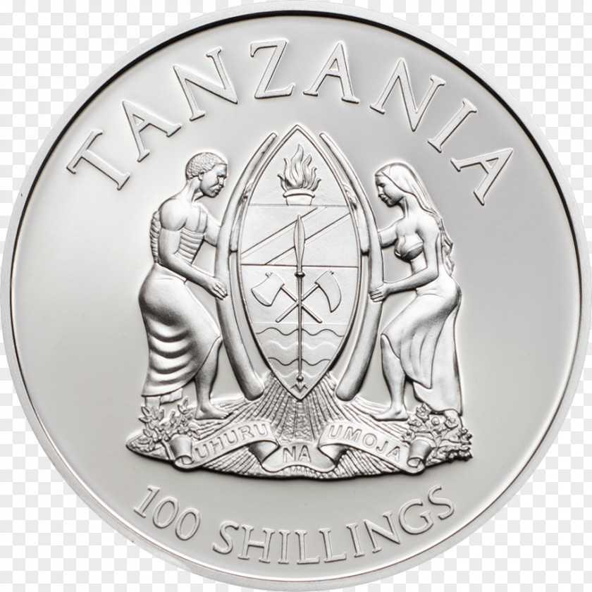 Silver Coin Leopard White Tiger PNG