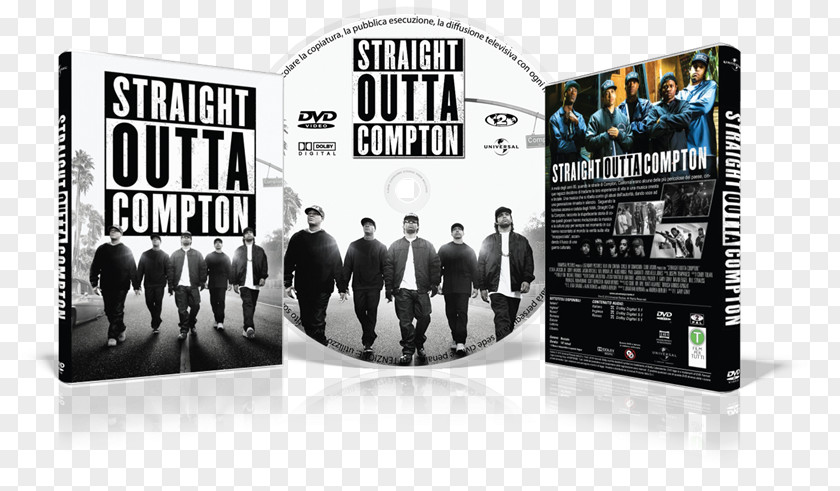 Straight Outta Compton Blu-ray Disc DVD Brand STXE6FIN GR EUR PNG