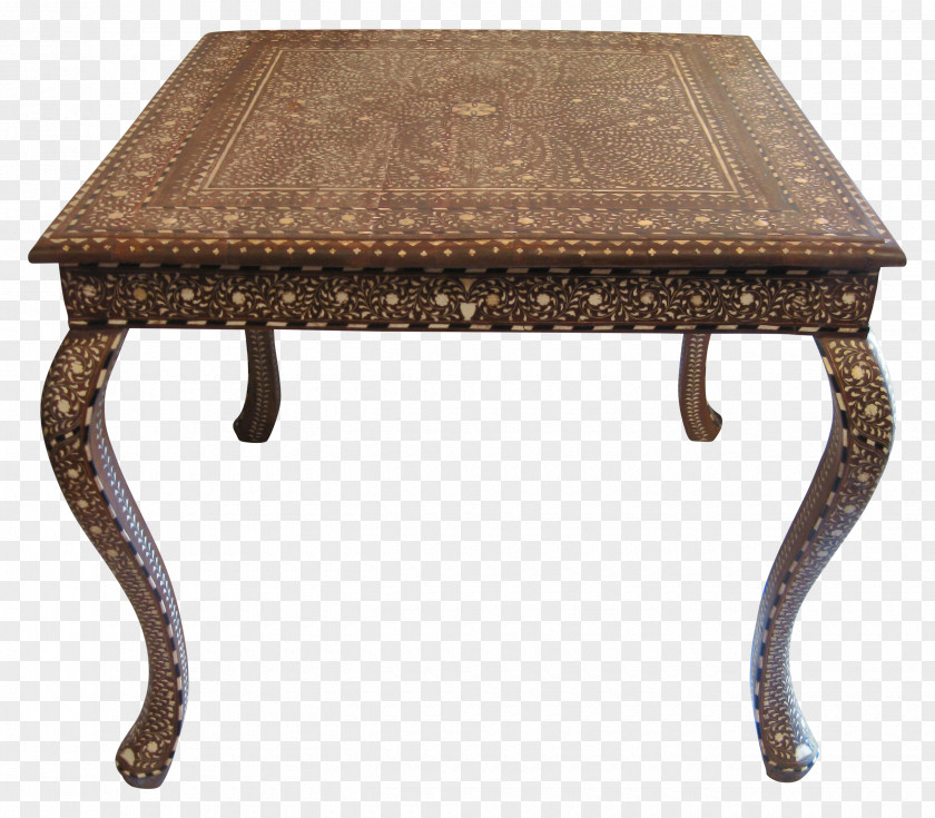 Table Inlay Furniture Chair PNG