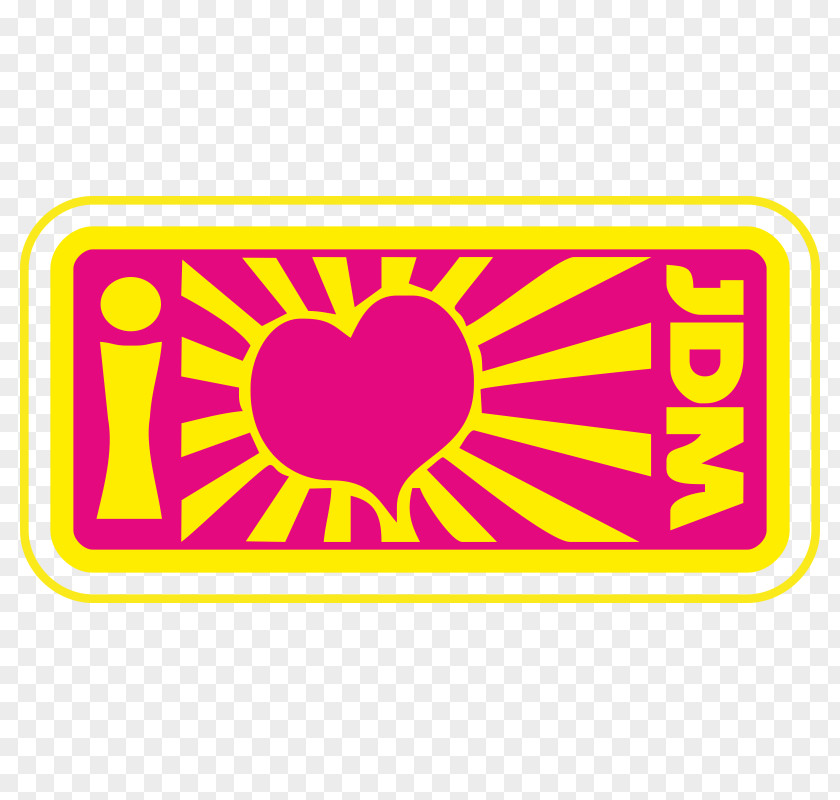 Car Decal Bumper Sticker Japanese Domestic Market PNG