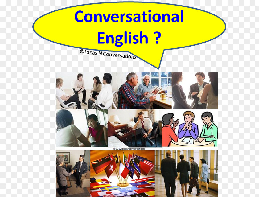 English Word Conversation Learning Language Dialogue PNG