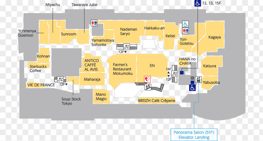 Park Floor Plan Nagoya Station JR Central Office Tower PNG