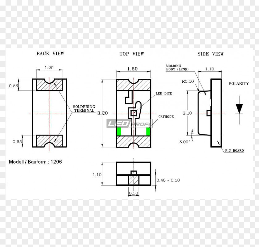 Smd Led Module Floor Plan Line PNG