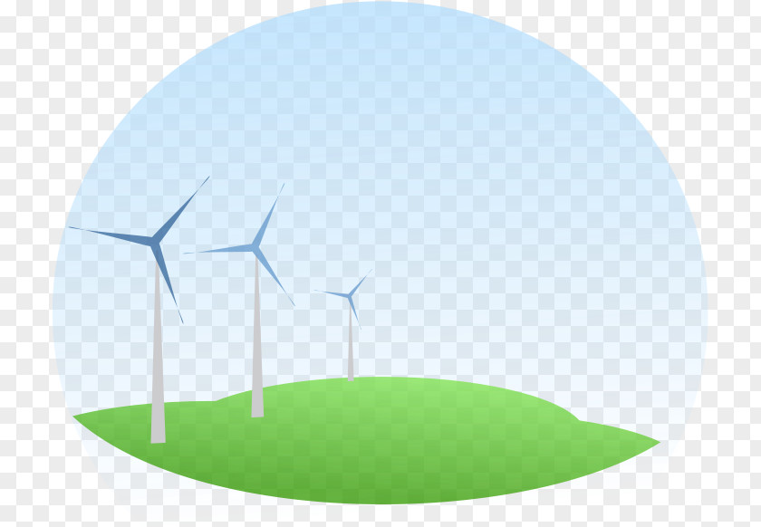 Wind Farm Cartoon PNG