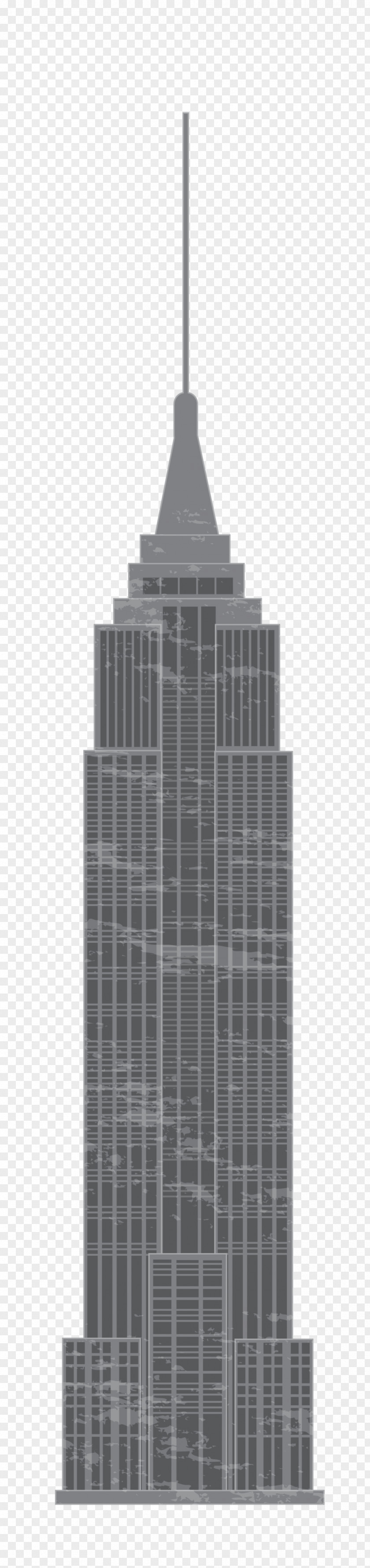 Empire State Buildin Architecture Graphic Designer Building Pattern PNG
