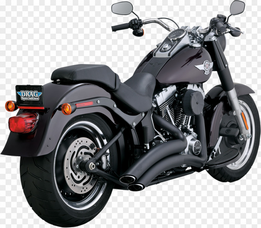 Motorcycle Exhaust System Softail Harley-Davidson Muffler PNG