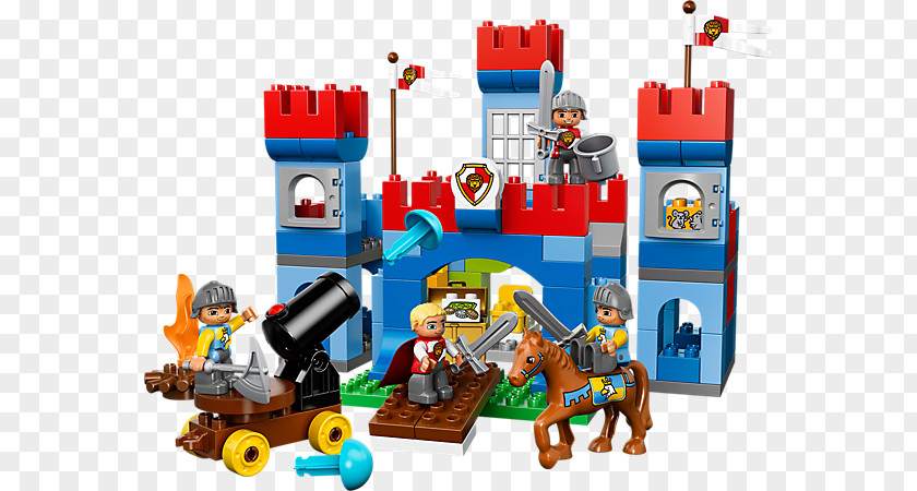 Toy LEGO 10577 DUPLO Big Royal Castle Lego Duplo Knights Tournament PNG