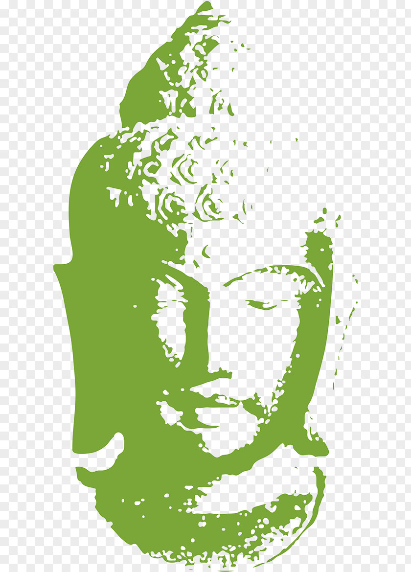 Buddha Face Leaf White Human Behavior Clip Art PNG