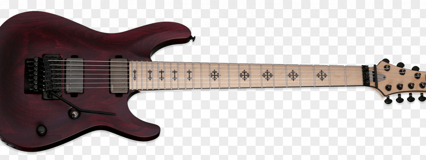 Guitar Schecter Research Floyd Rose Seven-string C-1 Hellraiser FR PNG