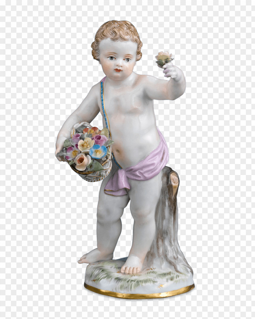 Meissen Porcelain Figurine Antique PNG