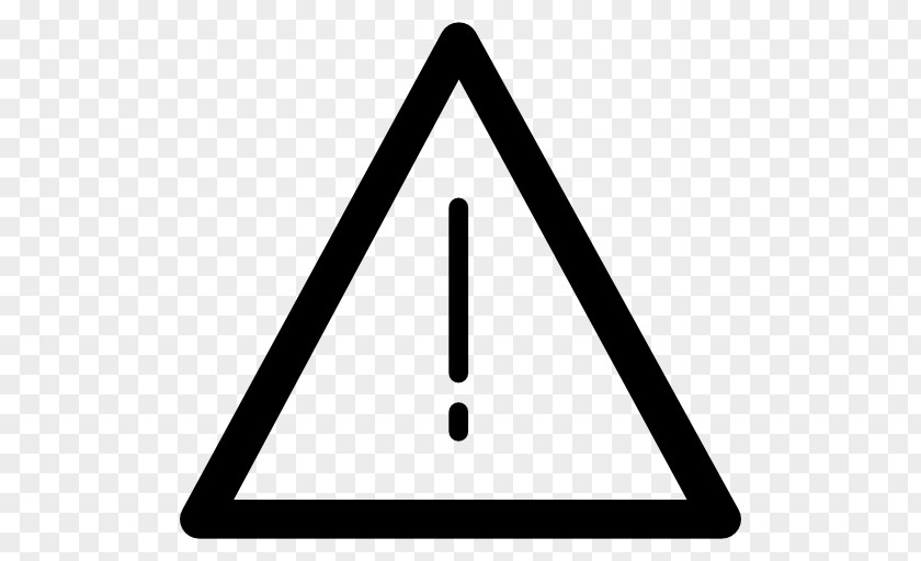 Notice Triangle Symbol Clip Art PNG