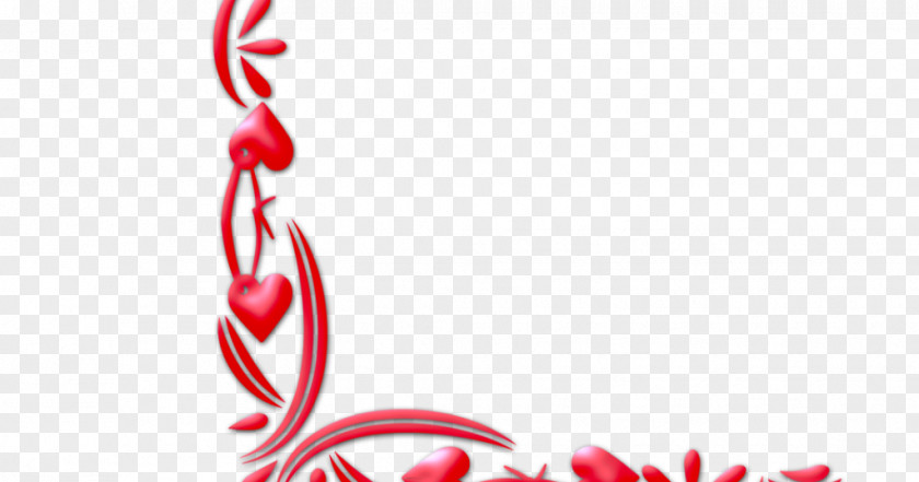 Valentine's Day Borders And Frames Clip Art PNG