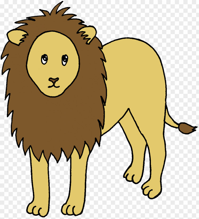1212 Lion Puppy Whiskers Clip Art PNG