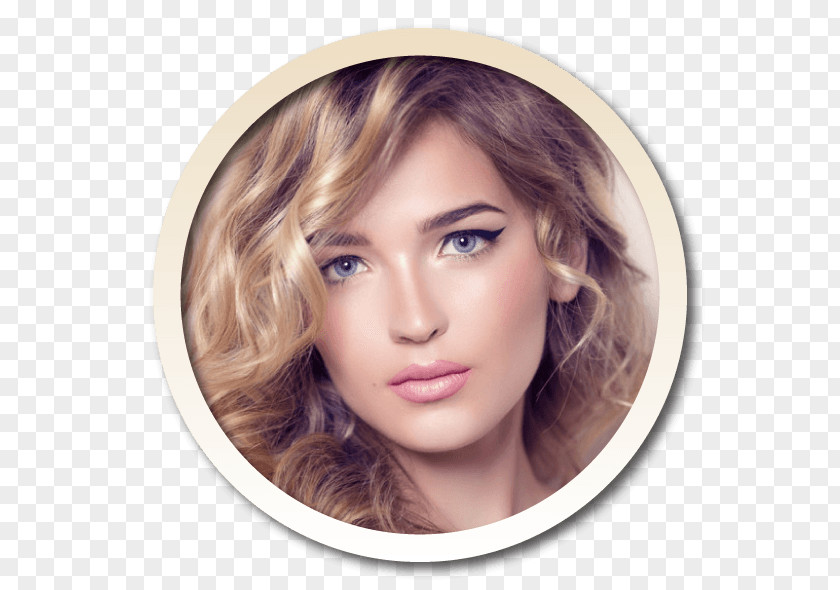 Beauty Treatment Hairstyle Waves Blond Short Hair PNG