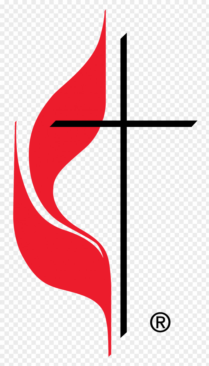 Church Mt Calvary United Methodist Cross And Flame Christian PNG