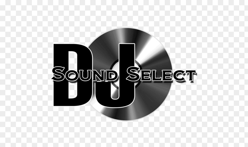 DJ Sound Logo Brand Font PNG