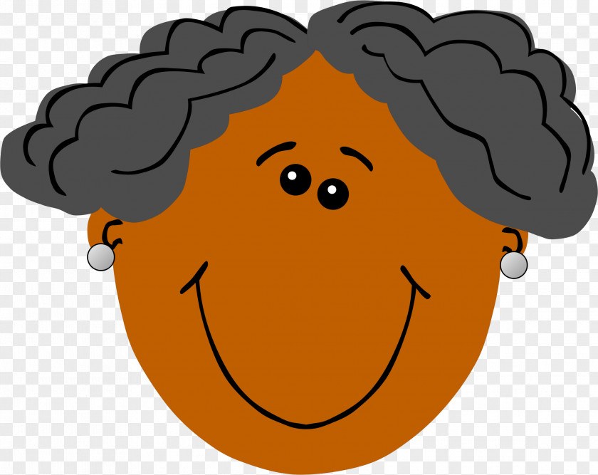 Grandma Head Cliparts Smiley Face Free Content Clip Art PNG