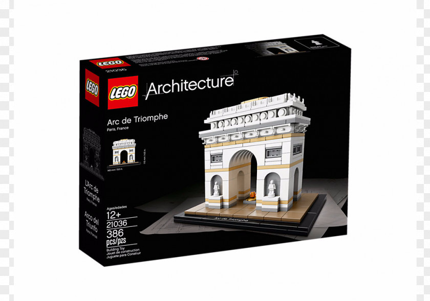 Toy LEGO 21036 Architecture Arc De Triomphe Lego The Group PNG