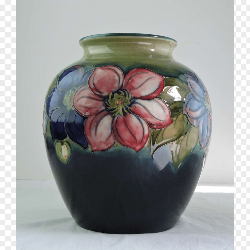 Vase Ceramic Pottery Moorcroft Satsuma Ware PNG