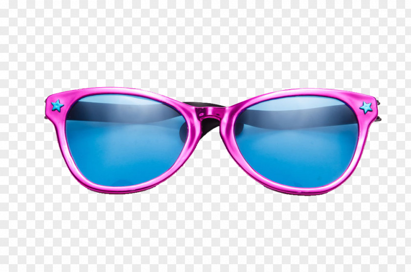 Blue Lens Glasses Goggles Sunglasses PNG