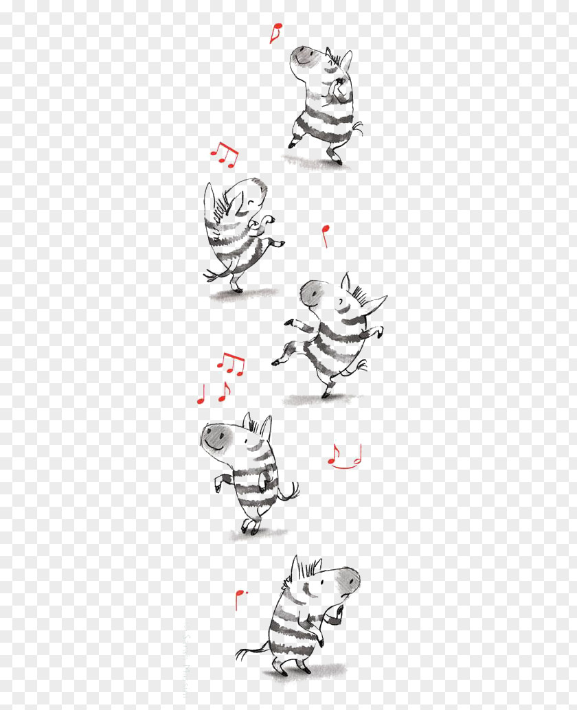 Cartoon Zebra Drawing Line Art Sketch PNG