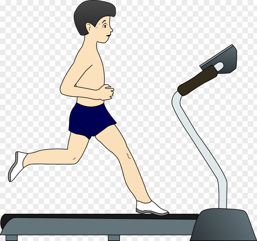 Exercising Treadmill Cliparts Running Physical Exercise Clip Art PNG