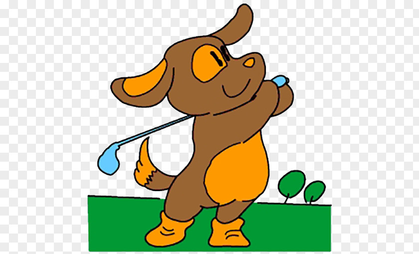 Golf Puppy Dog Haiyantang Chinese Zodiac Canidae PNG