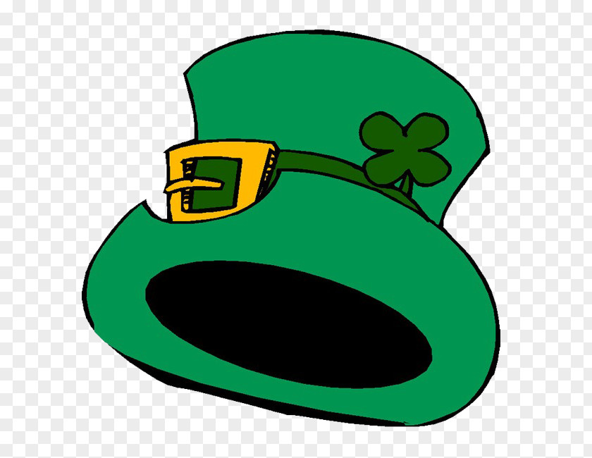 Green Top Hat Saint Patrick's Day Clip Art Openclipart Image Free Content PNG