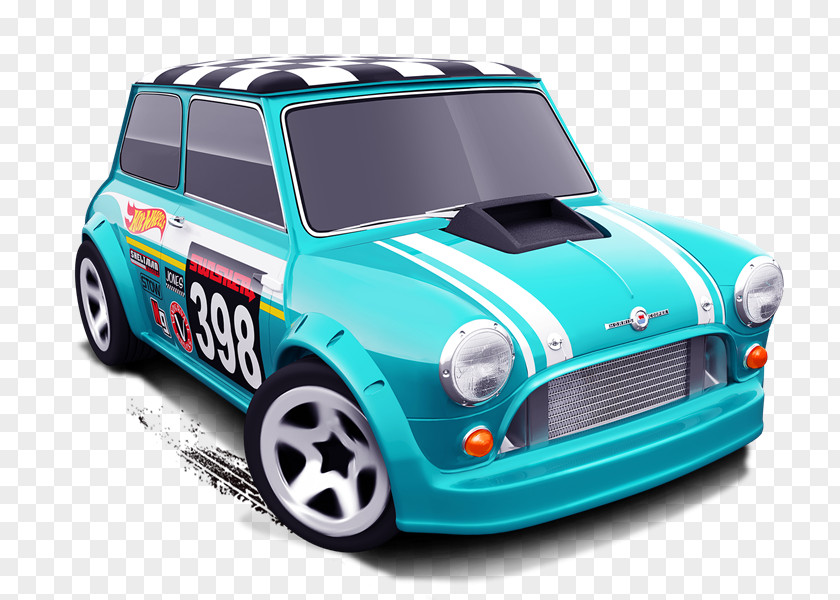 Hot Wheels MINI Cooper Car Mini E PNG