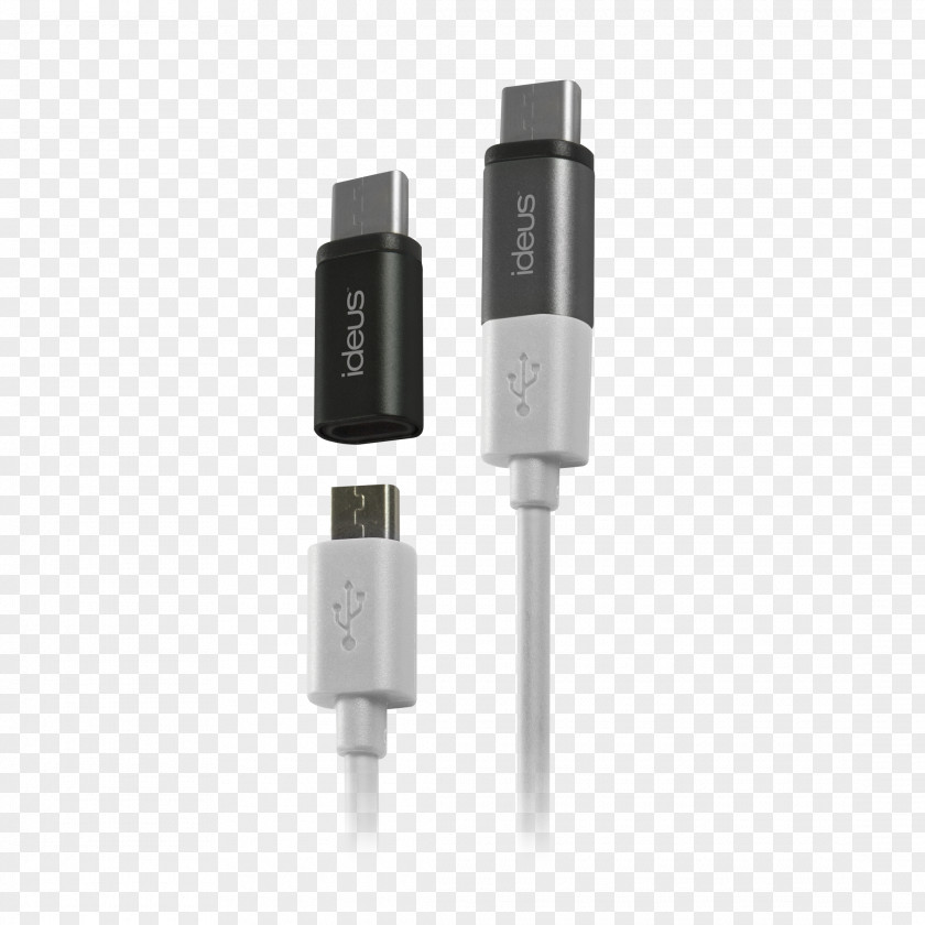 Microusb Micro-USB USB-C Adapter Cable PNG