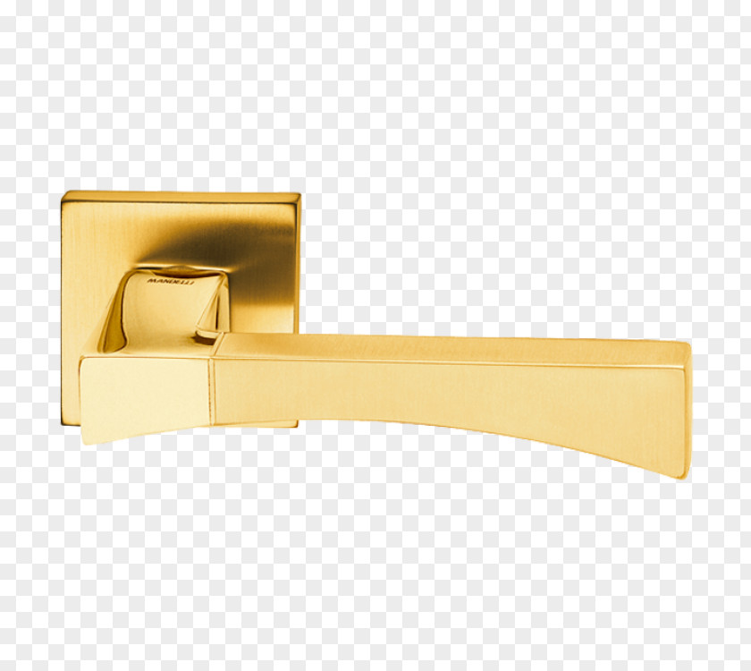 Door Handle Gold Color PNG