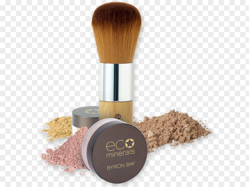 Natural Minerals Mineral Cosmetics Face Powder Foundation PNG