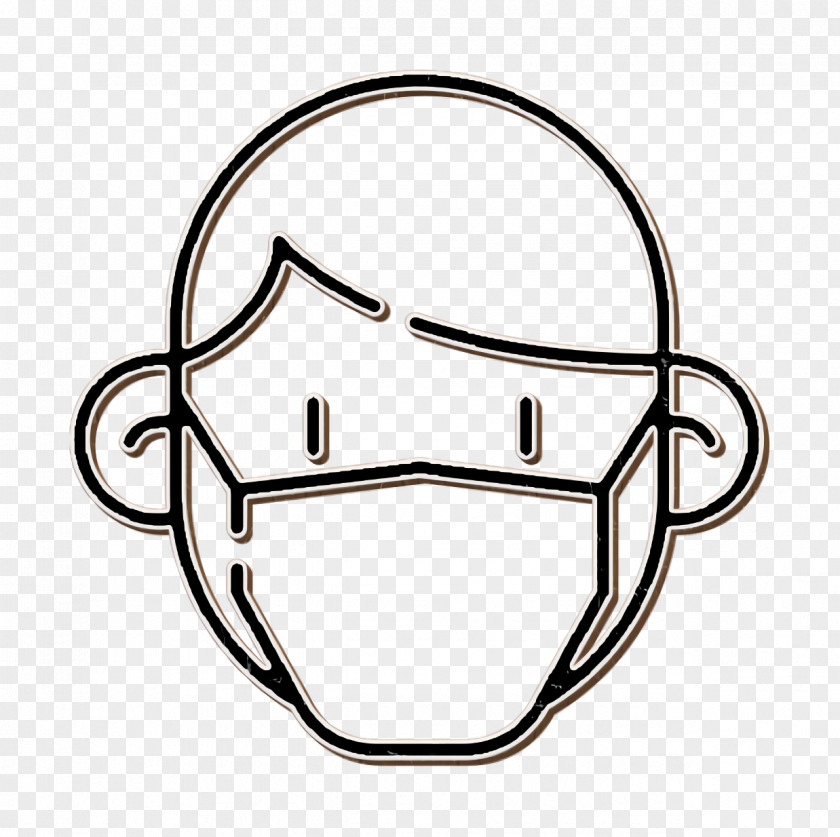 Sick Icon Mask Allergies PNG