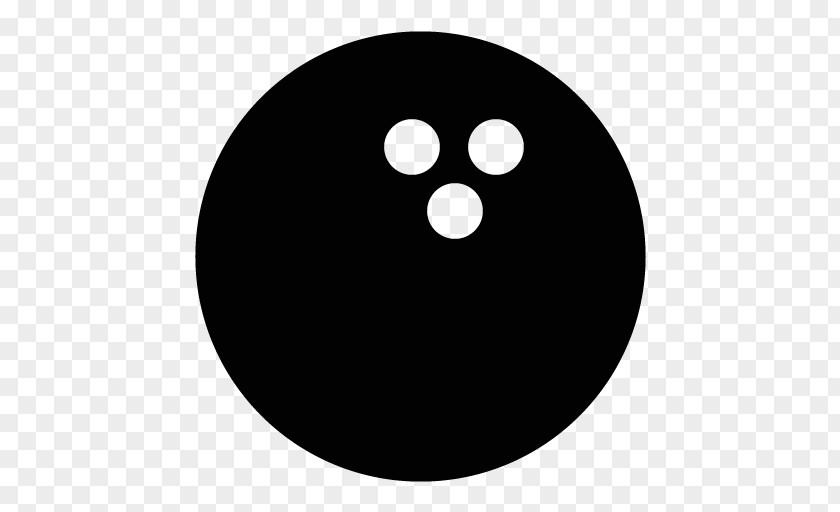 Bowling Black And White Circle Font PNG