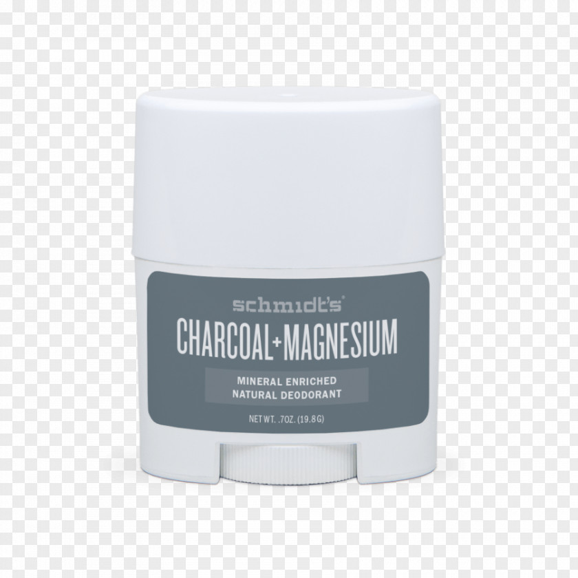 Charcoal Powder Cream Deodorant Product PNG