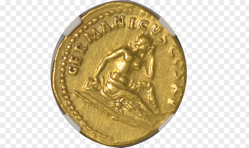 Coin Byzantine Empire Gold Tremissis PNG