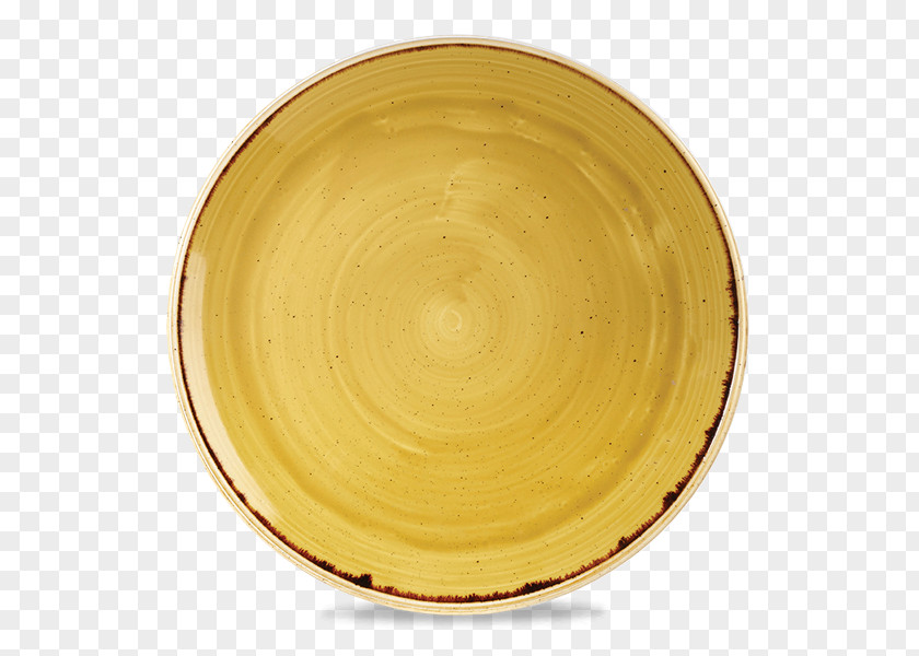 Plate Ceramic Platter Tableware Yellow PNG