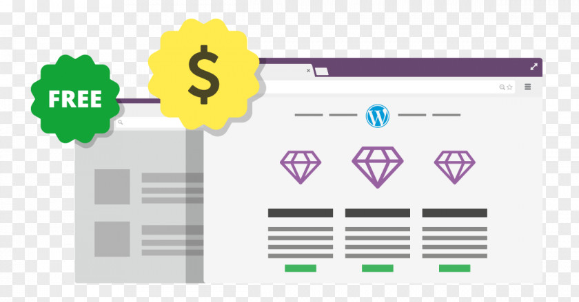 Premium WordPress Blog Logo PNG