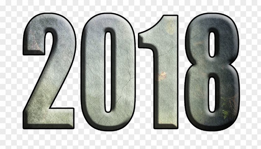 2018 Year Desktop Wallpaper PNG