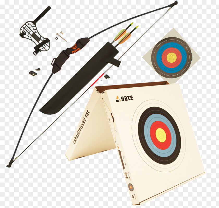Bow And Arrow Set Target Archery Recurve PNG