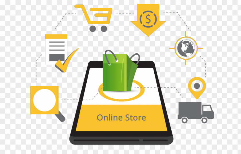 Business Digital Marketing Online Shopping E-commerce Retail PNG