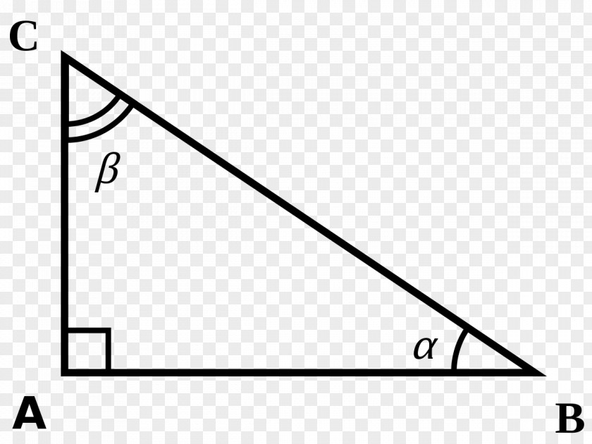 Geometri Right Triangle Rectangle Hypotenuse PNG