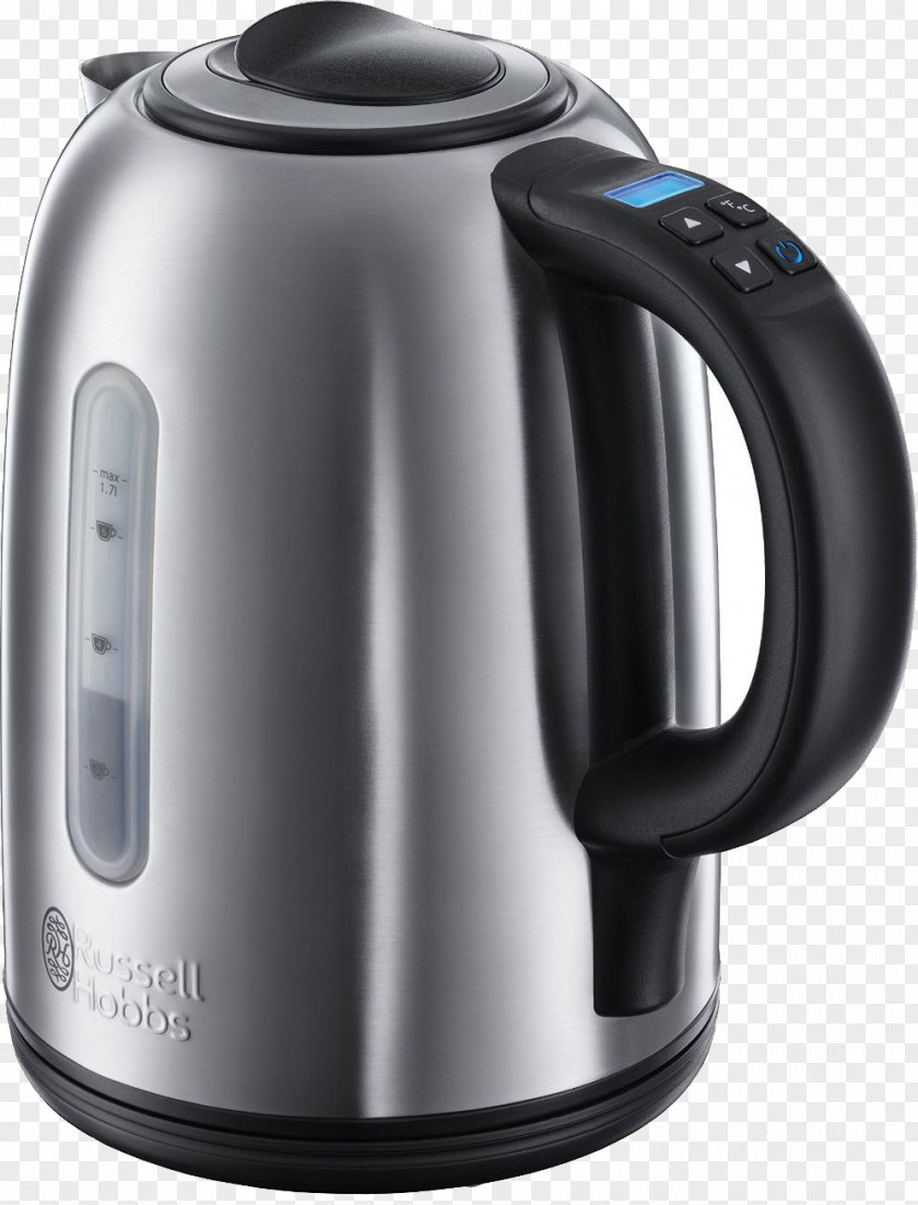 Kettle Electric Russell Hobbs Small Appliance Home PNG