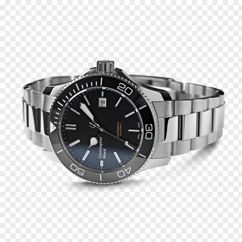 Watch COSC Diving Christopher Ward Water Resistant Mark PNG