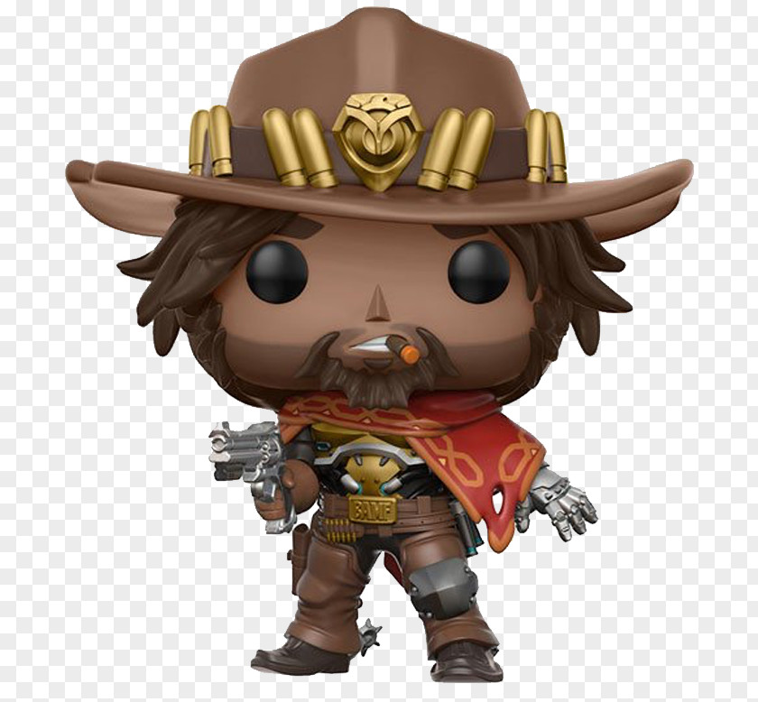 Funko POP! Games Overwatch PNG Overwatch, McCree, multicolor Action & Toy Figures multicolor, toy clipart PNG