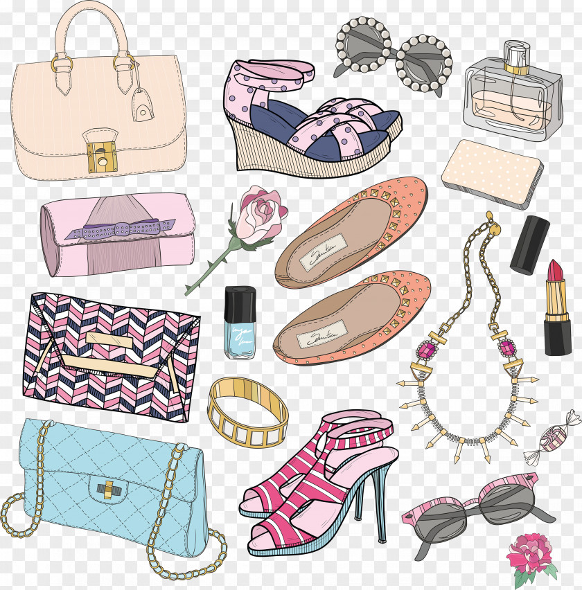 Ms. Wallet Material Cosmetics Handbag Stock Photography PNG